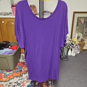 Chic Women's Purple Blouse